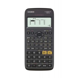 Casio FX-82SPXII Iberia – Calculadora científica (293 funciones, 24 niveles de paréntesis), color negro