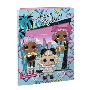 Carpeta Folio con 3 Solapas de LOL Surprise! Hearts Oficial, 260x365mm