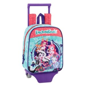 Mochila Guardería Con Carro Enchantimals Oficial Safta, 220x100x270mm