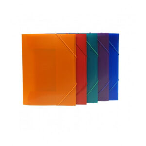 CARPETA A4+ GOMAS SOLAPA PP COLORES SURTIDOS