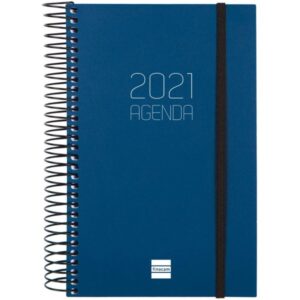 AGENDA ANUAL OPAQUE E5 1DP 2021 AZUL