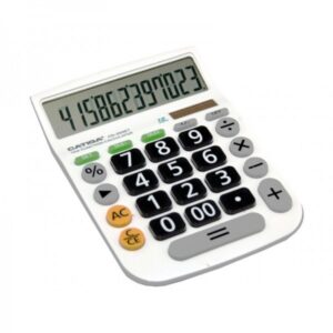 Calculadora Mesa Teclas Grandes Blanco Bismark