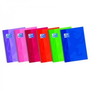 CUADERNO ESPIRAL OXFORD HOR Fº 80 HJ 90 GR T/ EXTRA