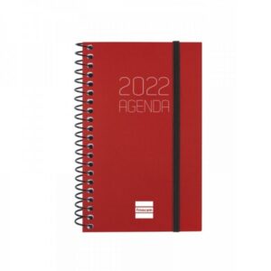 Agenda anual finocam 2022 espiral opaque e5 dp burdeos.