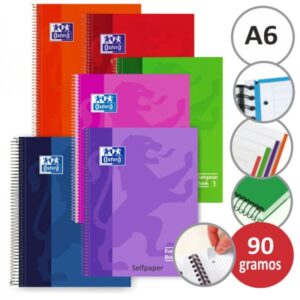 Cuaderno Oxford Touch mini Din A6 120 hojas surtidos