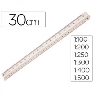 ESCALIMETRO CON FUNDA M+R 30CM