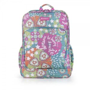 Mochila GABOL Mint (Verde – 44 x 32 x 15 cm – 23 L – 2 Compartimientos – Poliéster)