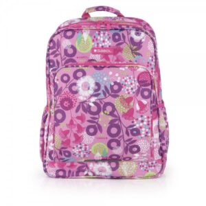 Mochila GABOL Linda (Rosa – 46 x 34 x 20 cm – 23 L – 2 Compartimientos – Poliéster)