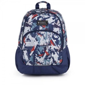 Mochila GABOL Stereo (Azul – 44 x 32 x 18 cm – 21 L – 3 Compartimientos – Poliéster)