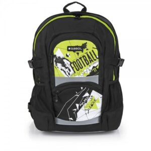 Mochila GABOL Derby (Negro – 44 x 33 x 20 cm – 24 L – 2 Compartimientos – Poliéster)