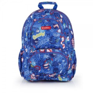 Mochila GABOL Bang (Azul – 46 x 34 x 20 cm – 25 L – 2 Compartimientos – Poliéster)