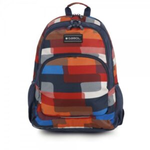 Mochila GABOL Stick (Multicolor – 44 x 32 x 18 cm – 21 L – 3 Compartimientos – Poliéster)