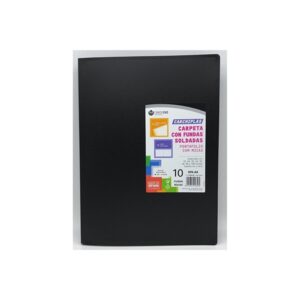 CARPETA CON FUNDAS CARCHIPLAS-BOOK A4 PP 10 FUNDAS