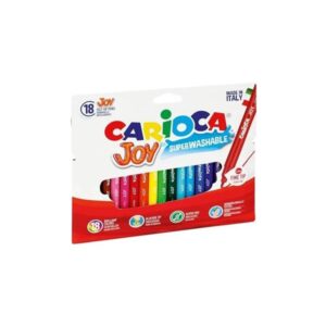 ROTULADORES CARIOCA JOY SOFT 18 COLORES