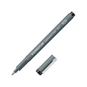 Rotulador (Negro) Staedtler Pigment liner Fineliner 0.7mm