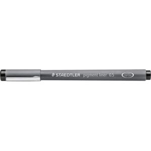 Rotulador (Negro) Staedtler Pigment liner Fineliner 0.5mm