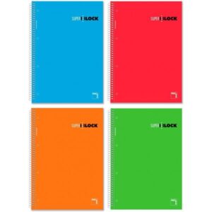CUADERNO MICRO A4 PACSA SUPERBLOCK EXTRA 160H.