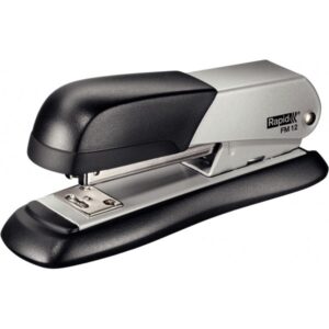 Grapadora RAPID 5000274 FASHION metálica modelo FM12 color plata