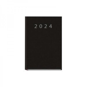 AGENDA AÑO 2023 A5 DP NEGRO PRAXIS 14,5X21CM MYRGA