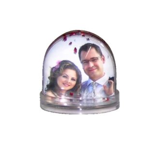 BOLA NIEVE CORAZONES