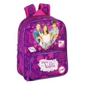 MOCHILA VIOLETTA DE 26x11x34 cm