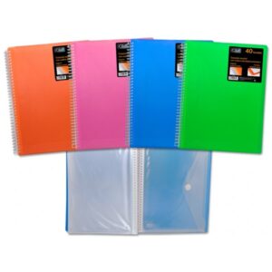 Carpeta 30 Fundas Espiral con Kanguro y Sobre