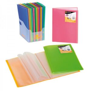 Carpeta 30 fundas polipropileno verde