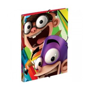 Carpeta de gomas con solapas Fanboy & Chum Chum