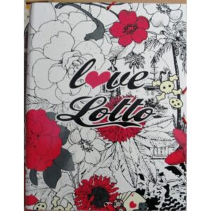 Carpeta Folio Gomas Solapas Lotto Love