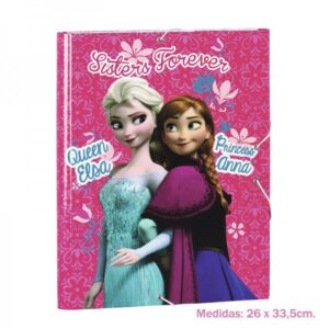Carpeta Folio Gomas Solapas Frozen