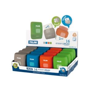 MILAN GOMA ERASER Y BRUSH