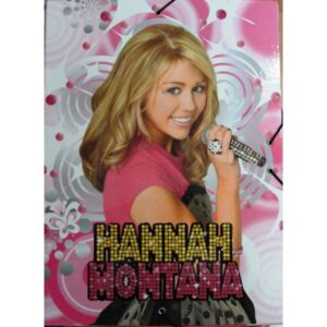 Carpeta Folio Gomas Solapas Hannah Montana