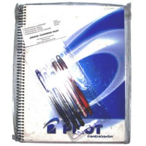 Lote Pilot Cuaderno Tapa Dura 120 Hojas + 5 Boligrafos Pilot