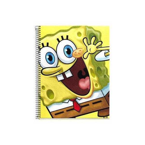 Bob Esponja Cuaderno Folio 80H Cuad.