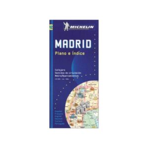 PLANO MADRID MICHELIN DESPLEGABLE CON CALLEJERO