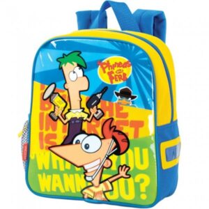Mochila Infantil Fineas&Ferb 28 cm