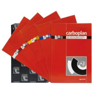 HOJAS PAPEL DE CALCO AZUL 210X330MM CARBOPLAN