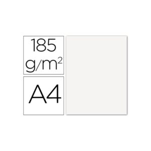 Cartulina Canson A4 Blanca 185 g.