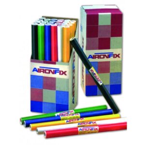 Rollo Adhesivo Aironfix Azul Brillo de 0.45 por 2 metros