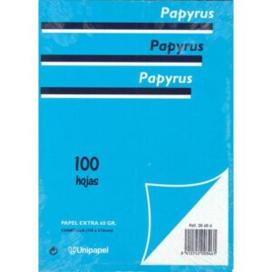 Paquete 100h Resmillería Cuartilla 63gr PAPYRUS