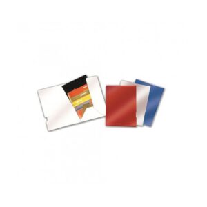 Subcarpeta Ejecutivo 280 g Plateada Plastificada Gio 325×235 mm.
