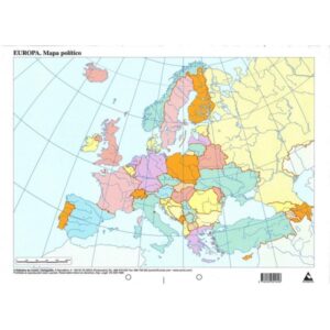 Mapa Mudo Político de Europa