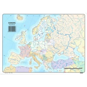 Mapa Mudo Político de Europa