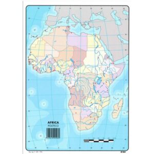 Mapa Mudo Político de África