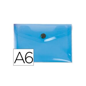 Sobre Plus Ofiice A6 Portadocumentos PP (168×125) Azul