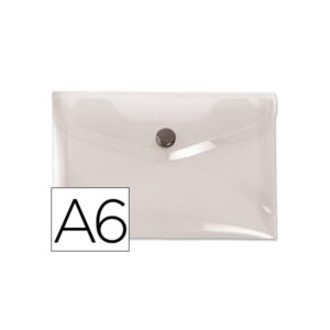 Sobre Plus Ofiice A6 Portadocumentos PP (168×125) Transparente