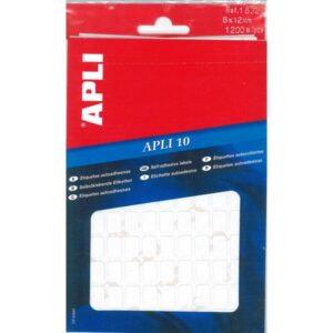 ETIQUETA APLI 1632 EN SOBRE DE 8×12 mm