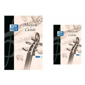 Cuaderno de Musica y Canto Oxford 21×29,7 cm