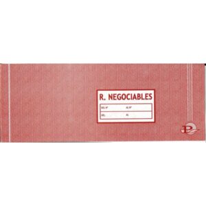 TALONARIOS DE RECIBOS NEGOCIABLES VIPESA MOD. 42