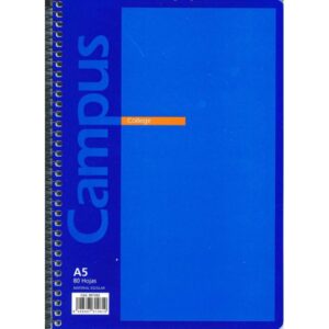 Cuaderno Espiral Campus University A5 Doble Pauta 3.5mm